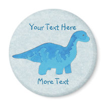Blue Dino Magnet