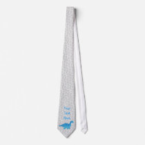 Blue Dino Tie by Customizables Blue Dino Tie