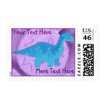 Blue Dinosaur Postage