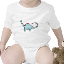 Blue Diplodocus Tshirt