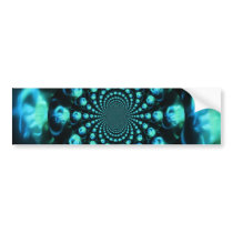 Blue Distraction bumper stickers by glimpseofshadows Blue Distraction bumper stickers