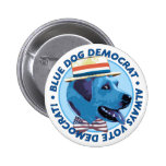 Blue Dog Democrat. Button 