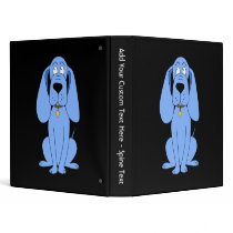 Blue Dog. Hound. Binder