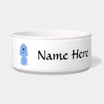 Blue Dog. Hound. Dog Food Bowl