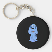 Blue Dog. Hound. Key Chains
