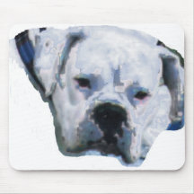 Blue Dog Mousepad