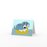 Blue Dog Notecard