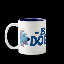 Blue Dog Rocks Mug by yellowdogdemocrat Blue Dog Rocks Mug