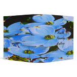 Blue Dogwood 3 Ring Binder