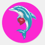 Blue Dolphin Sticker