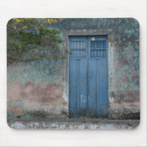 blue doors mousepad