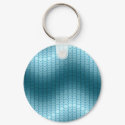 Blue Dot Wave keychains