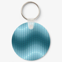 Blue Dot Wave keychains