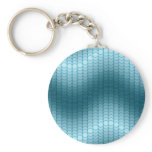 Blue Dot Wave Keychains