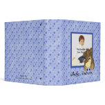Blue Dots Baby Album Binder
