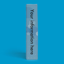 Blue dots binder