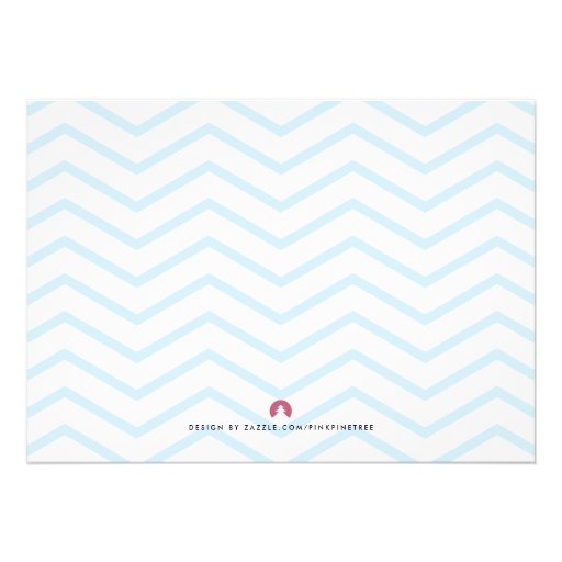 Blue Dots Boy Modern Clean Baby Sprinkle Invite