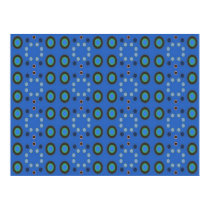 blue dots posters by DonnaGraysonAbstract blue dots posters