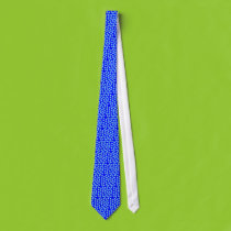 Blue Dots Tie ties