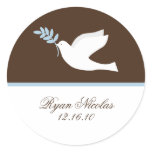Blue Dove Stickers