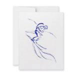 Blue Downhill Personalized Announcement