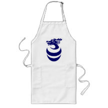 Blue Dragon Apron