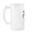 blue dragon breathing fire mugs