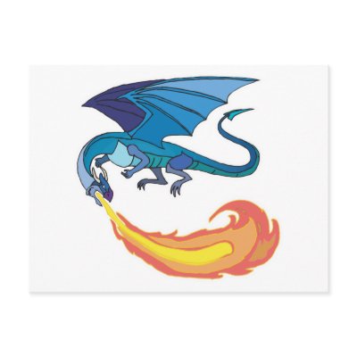 dragon breathing