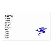 Blue Dragon Business Card