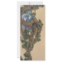 Blue dragon giant bookmarks rack cards