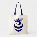 Blue Dragon in Egg Bag