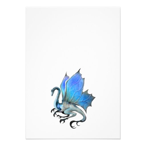 Blue Dragon Invitation