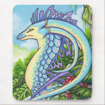 Blue dragon Jungle mousepad