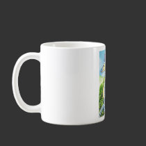 Blue dragon Jungle mug mugs