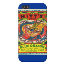 Blue Dragon Label Iphone 5 case