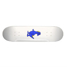Blue Dragon Skateboard Deck