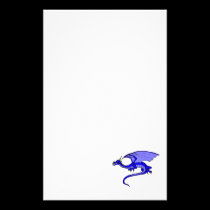 Blue Dragon stationery