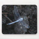 Blue Dragonfly Mousepad