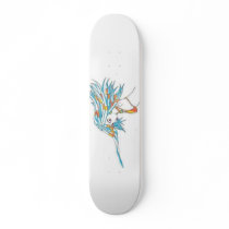 Blue Dreads skateboards by MarikiA Blue Dreads skateboards