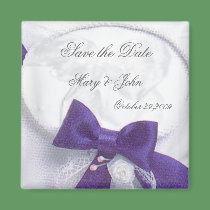 Blue Dream Save the Date Magnet by elenaind Blue Dream Save the Date Magnet