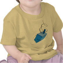 BLUE DREIDAL T SHIRTS