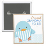 Blue Ducky Proud Grandma Pin