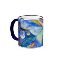 Blue Eagle mugs by Julier Blue Eagle mugs