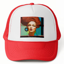 "Blue Earring" Classic Hat