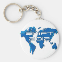 Blue Earth Shift 2012 Keychains