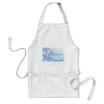 Blue Easter aprons