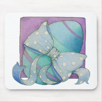 Blue Easter Egg Mousepad