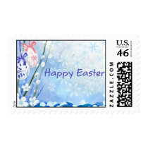 Blue Easter Postage