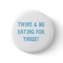 Blue Eating For  Three buttons
