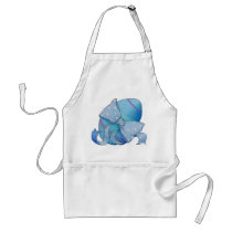 Blue Egg Apron